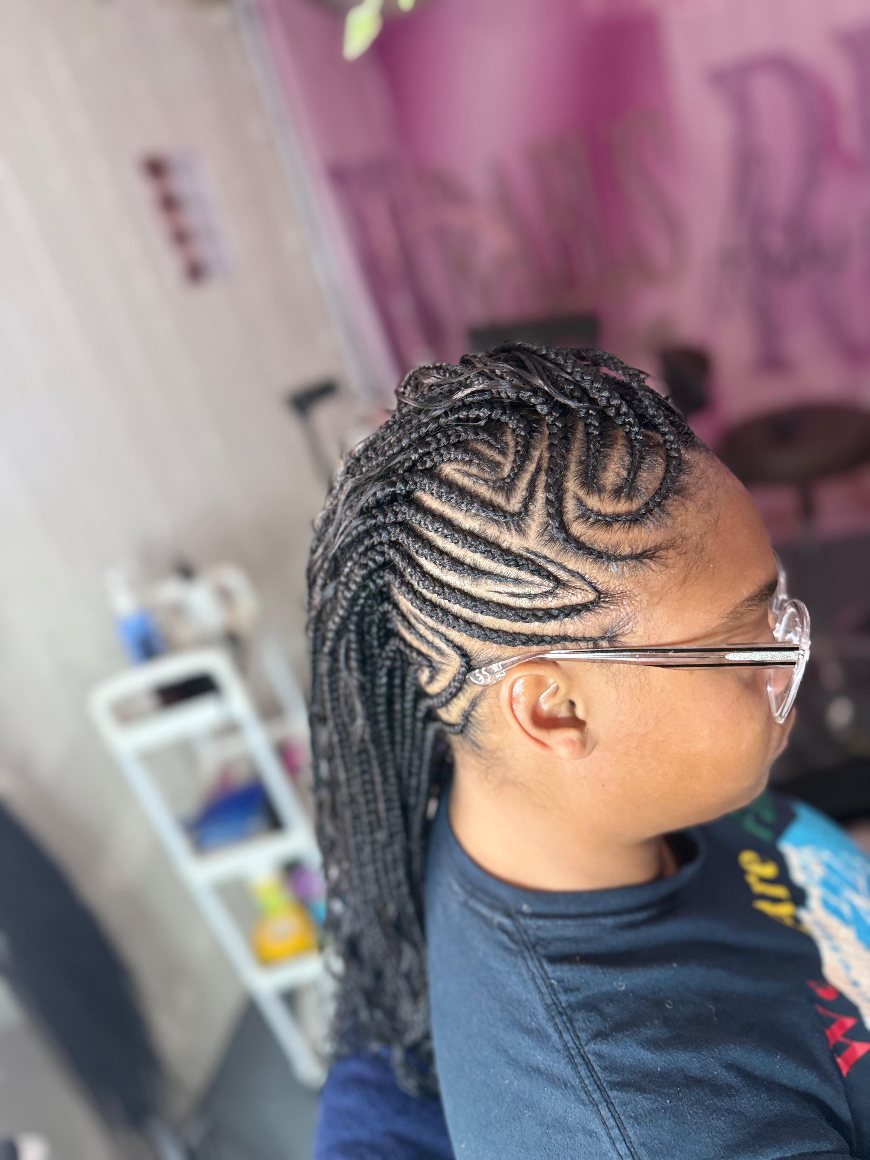 Knotless Goddess Braids