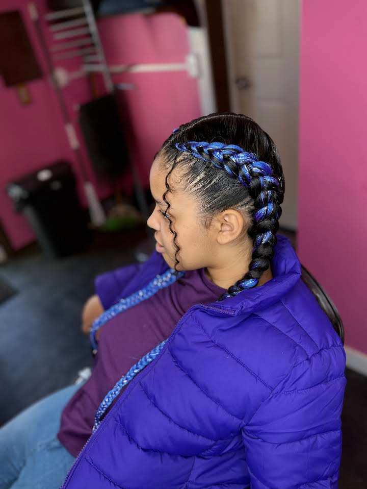 Feed-In Cornrows